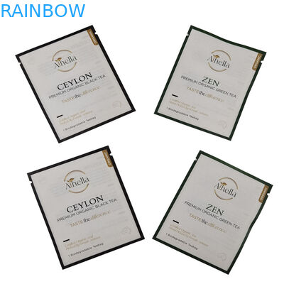 Petit sachet biodégradable imprimé sur mesure pour le thé poudre de café compostable sac Mylar recouvreable