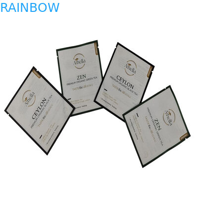 Petit sachet biodégradable imprimé sur mesure pour le thé poudre de café compostable sac Mylar recouvreable