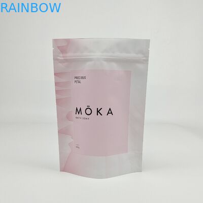 Vente en gros de sac à dos sur mesure 100g 250g 500g sac de lavage du corps sac d'emballage de sel de bain