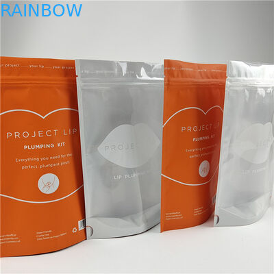 Fabrique en gros Matériau d'emballage alimentaire Emballage Matte Foil d'aluminium Stand Up Pouch Ziplock Doypack Sac