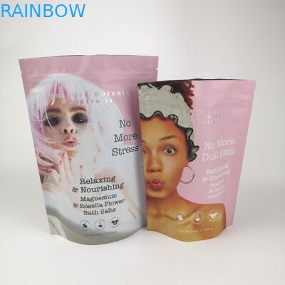 Sacs en plastique en plastique à l'état de coupe d'usine à imprimer des sacs en plastique à nouveau verrouillables avec impression de logo