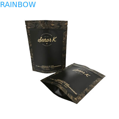 Matte Finition 250g Sac en plastique pour assaisonnement emballage sac de condiments de qualité alimentaire