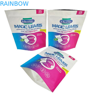 Vente en gros de sacs en plastique recouvertables sur mesure Emballage de thé Stand Up Pouch Zip Lock Bag