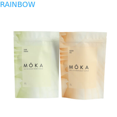 Sacoche de nourriture pour animaux de compagnie recouverte de fermeture personnalisée Sacoche en plastique debout avec sac à noix fermeture éclair