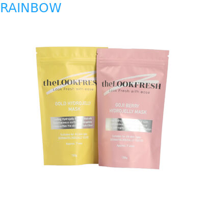 Sacoche de nourriture pour animaux de compagnie recouverte de fermeture personnalisée Sacoche en plastique debout avec sac à noix fermeture éclair