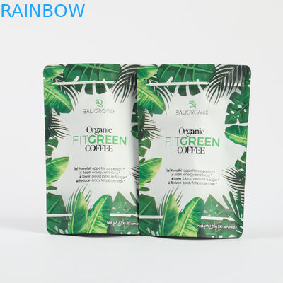 Sacoche de nourriture pour animaux de compagnie recouverte de fermeture personnalisée Sacoche en plastique debout avec sac à noix fermeture éclair