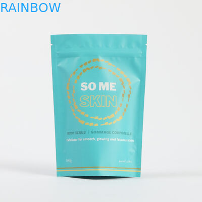 Sacoche de nourriture pour animaux de compagnie recouverte de fermeture personnalisée Sacoche en plastique debout avec sac à noix fermeture éclair