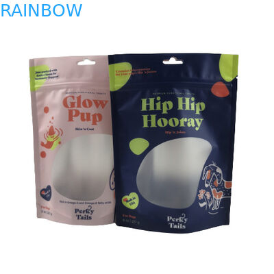 Des sacs Mylar à l'odeur résistant à la fermeture à glissière en aluminium pour le thé Moringa Fruits secs à base de plantes