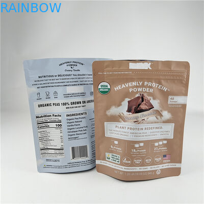 Impression numérique personnalisée sac fermeture à glissière anti-odeur anti-humidité