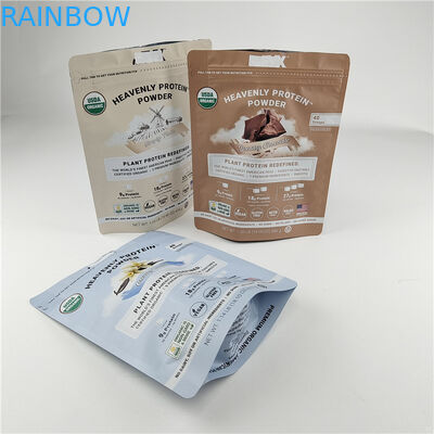 Impression numérique personnalisée sac fermeture à glissière anti-odeur anti-humidité