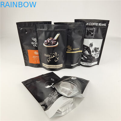 Laminé en papier d'aluminium Ziplock Stand Up Pouch Impression numérique Taille personnalisée / Couleurs