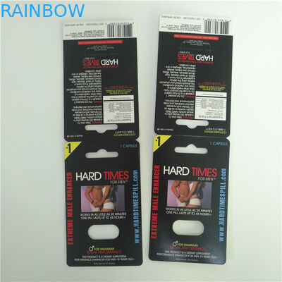 Emballage en carton à ampoules Emballage de couverture en plastique pour vos besoins en emballage