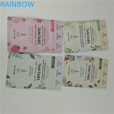 Nouveau design Taille et couleurs personnalisées Disponibles Poches plates Emballage pour l'emballage alimentaire