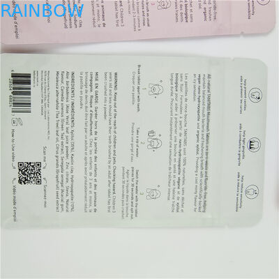 Nouveau design Taille et couleurs personnalisées Disponibles Poches plates Emballage pour l'emballage alimentaire