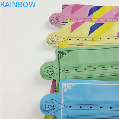 Logo personnalisé Finition mate Sceau thermique Matériau d'emballage alimentaire Foil d'aluminium Sac de collation Emballage