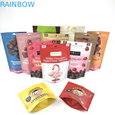 14. emballage alimentaire industriel porte-monnaie unique avec impression de logo personnalisé