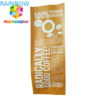 10-12 jours Temps de production Sac de fond carré Emballage Emballage Sacs de fond