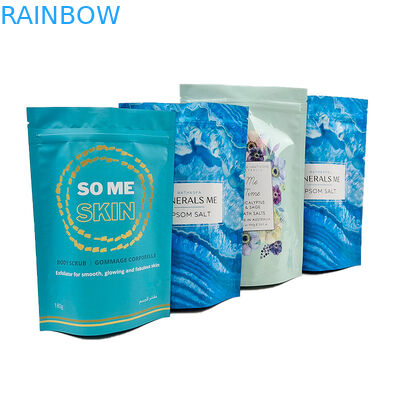 Emballage en papier d'aluminium avec fermeture à glissière