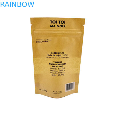 Snacks Sacs d'emballage Sacs en papier d'argent pour la protection et la fraîcheur des produits