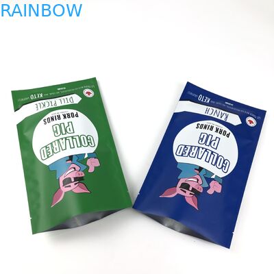 Le stockage des aliments pour animaux de compagnie simplifié avec une poche fermant à fermeture à glissière