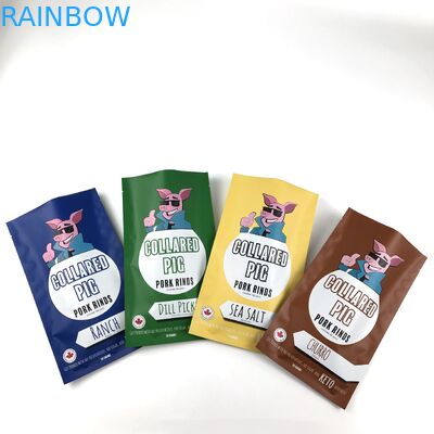 Le stockage des aliments pour animaux de compagnie simplifié avec une poche fermant à fermeture à glissière