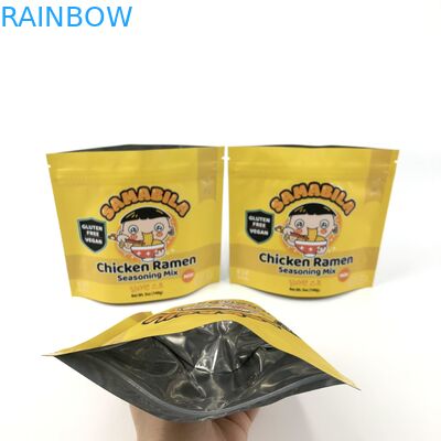 Emballages d'encens à base de plantes pour sacs debout avec système de fermeture à fermeture à glissière