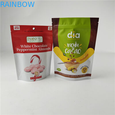 Impression numérique personnalisée de haute qualité PE sac fermeture à glissière réutilisable en plastique Stand Up Mylar Bags