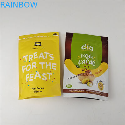 Impression numérique personnalisée de haute qualité PE sac fermeture à glissière réutilisable en plastique Stand Up Mylar Bags