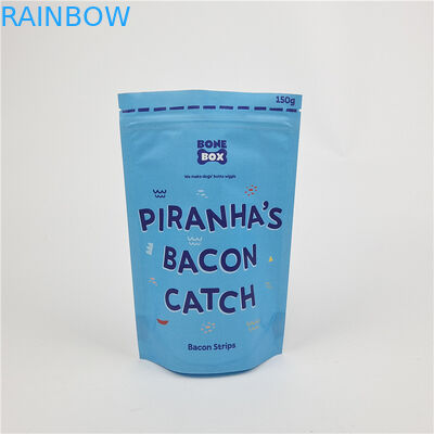 En gros Logo personnalisé Impression numérique Fermeture à glissière Plastique PET Aluminium Frosted Stand Up Pouch Bag