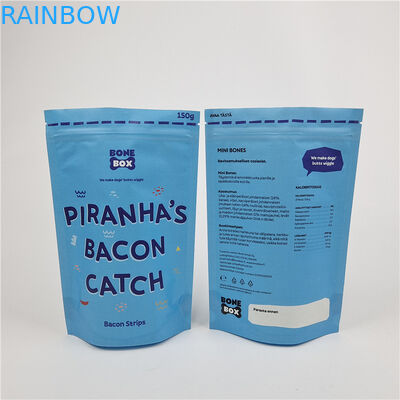 En gros Logo personnalisé Impression numérique Fermeture à glissière Plastique PET Aluminium Frosted Stand Up Pouch Bag