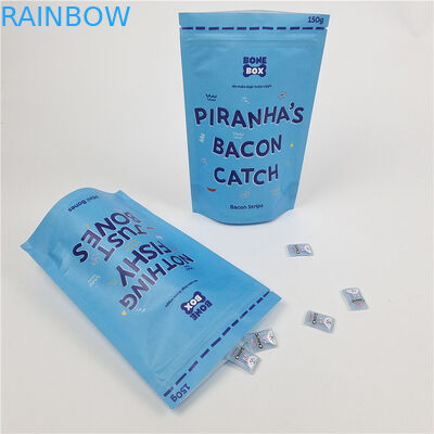 En gros Logo personnalisé Impression numérique Fermeture à glissière Plastique PET Aluminium Frosted Stand Up Pouch Bag