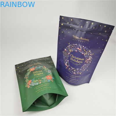 Accepté jusqu'à 10 couleurs disponibles Matériau d'emballage alimentaire pour les sacs d'impression numérique personnalisé avec sac d'emballage à fermeture à glissière