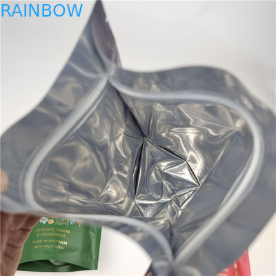 Accepté jusqu'à 10 couleurs disponibles Matériau d'emballage alimentaire pour les sacs d'impression numérique personnalisé avec sac d'emballage à fermeture à glissière