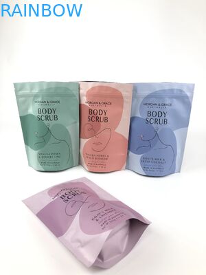 Sac de gommage corporel personnalisable sac d'emballage cosmétique de différentes tailles