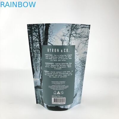 Variété de tailles de paquets d'échantillons de feuille pour les sacs Mylar de sel de bain dans l'article