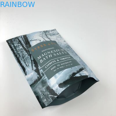 Variété de tailles de paquets d'échantillons de feuille pour les sacs Mylar de sel de bain dans l'article