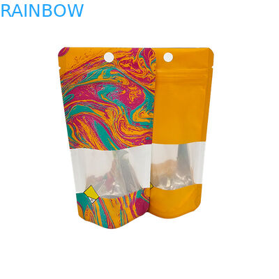 Sac à fermeture à glissière de stand-up sac de salle de bain saleté sac Mylar sac d'emballage cosmétique