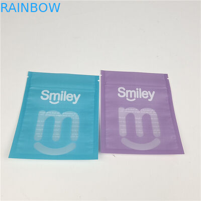 Aligneurs dentaires clairs Mylar Sac en plastique scellé à trois côtés Emballage anti-fuite et anti-humidité