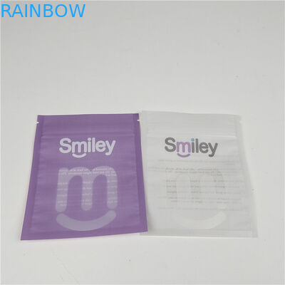 Aligneurs dentaires clairs Mylar Sac en plastique scellé à trois côtés Emballage anti-fuite et anti-humidité