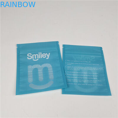 Aligneurs dentaires clairs Mylar Sac en plastique scellé à trois côtés Emballage anti-fuite et anti-humidité