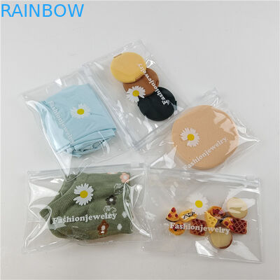 Sac d'emballage en plastique en PE transparent pour Comestic avec taille et couleur personnalisées