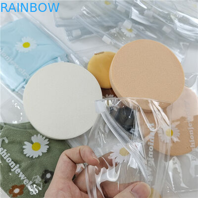 Sac d'emballage en plastique en PE transparent pour Comestic avec taille et couleur personnalisées