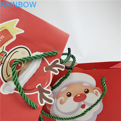 Promotion Fabrique recyclable en gros Fond carré personnalisé imprimé Sac de magasinage biodégradable