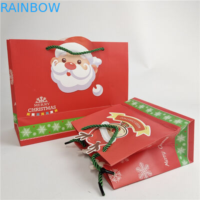 Promotion Fabrique recyclable en gros Fond carré personnalisé imprimé Sac de magasinage biodégradable