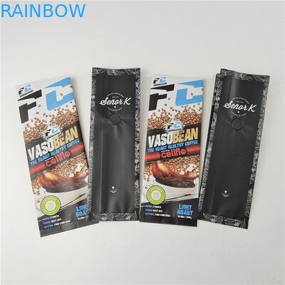 Les sacs d'emballage en gaussette recyclables et respectueux de l'environnement les plus vendus pour les grains de café pour 250g 500g 1kg