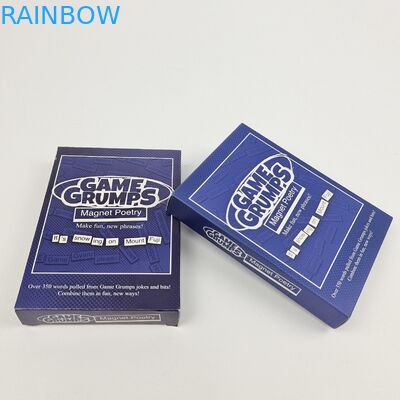 Accepté Jusqu'à 10 couleurs Disponible Logo personnalisé Imprimé Carton de papier rectangulaire brillant