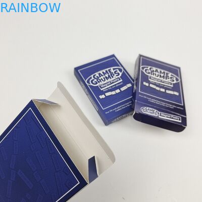 Accepté Jusqu'à 10 couleurs Disponible Logo personnalisé Imprimé Carton de papier rectangulaire brillant