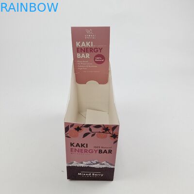 Mat Lamination Carton Counter Display Boîtes recyclables pour le commerce de détail