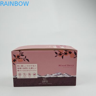 Mat Lamination Carton Counter Display Boîtes recyclables pour le commerce de détail