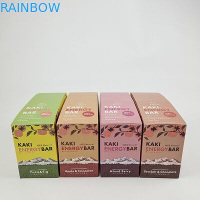 Carton personnalisé pliable Affichage au détail de gommes bonbons boîte en papier d'emballage